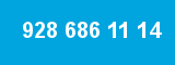 928 686 11 14